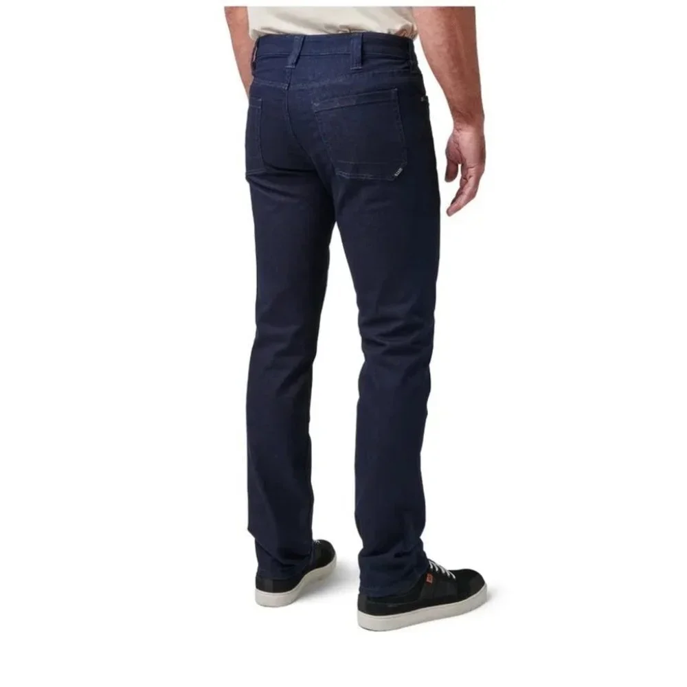 5.11 Tactical Defender Straight Fit Jeans in Dark Wash Indigo Size 33/34 - Picture 3 of 10